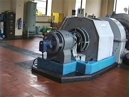 One of the HEP generators inside the Kerry Falls HEP Station